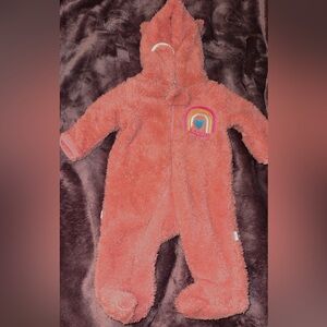 One piece coat for baby girl